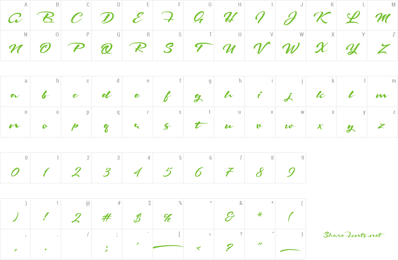 Font The Rattnest preview